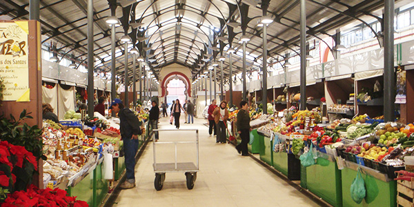 Inside Loulé Market